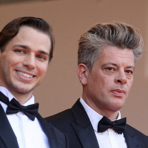 Emanuele Arioli, Benjamin Biolay - Montée des marches du film "France" lors du 74e Festival de Cannes. Le 15 juillet 2021. © Borde-Jacovides-Moreau / Bestimage
