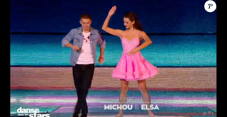 Michou et Elsa Bois lors du prime de Danse avec les stars 2021 du 15 - Michou Et Elsa Bois Danse Avec Les Stars