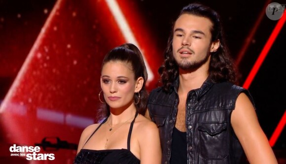 Lucie Lucas et Anthony Colette lors du prime de "Danse avec les stars 2021" du 15 octobre, sur TF1
