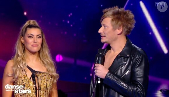 Gérémy Crédeville et Candice Pascal lors du prime de "Danse avec les stars 2021" du 15 octobre, sur TF1