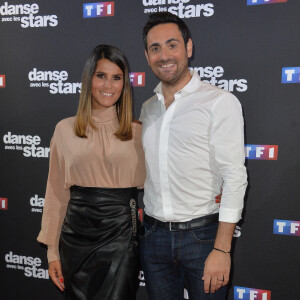 Camille Combal et Karine Ferri au photocall de la saison 10 de l'émission "Danse avec les stars" (DALS) au siège de TF1 à Boulogne-Billancourt, France, le 4 septembre 2019. © Veeren/Bestimage 