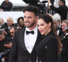 Nabilla Benattia (enceinte) et son mari Thomas Vergara - Montée des marches du film "A Hidden Life" lors du 72ème Festival International du Film de Cannes. 