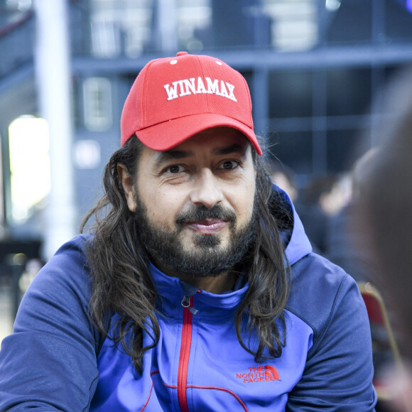 Moundir Zoughari - Deuxième jour du tournoi Winamax Poker Tour à La Grande Halle à Paris , le 6 novembre 2016. © Pierre Perusseau/Bestimage