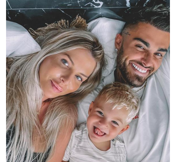 Jessica Thivenin avec son mari Thibault Garcia et leur fils Maylone - Instagram