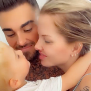 Jessica Thivenin avec son mari Thibault Garcia et leur fils Maylone - Instagram