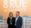Dany Boon et Laurence Arné présentent le film "8 rue de l'Humanité" (Netflix) à Vitry-en-Artois.