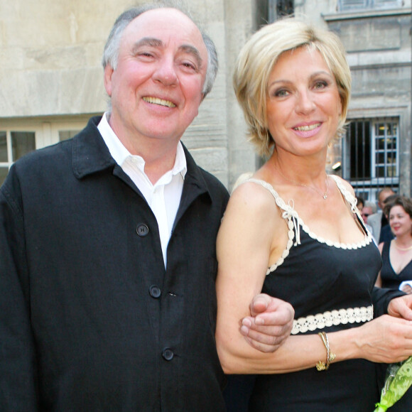 Evelyne Dhéliat et son mari Philippe (archives)