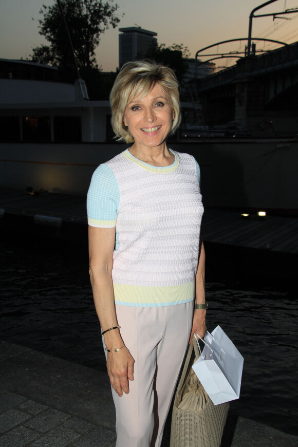 Évelyne Dhéliat - 7ème édition du Trophée de la Pétanque Gastronomique au Paris Yacht Marina à Paris le 27 juin 2019. © Philippe Baldini/Bestimage