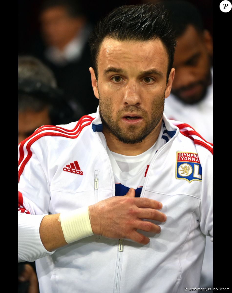 Mathieu Valbuena, le joueur de l'équipe de football de Lyon durant la rencontre de Ligue 1 entre Nice et Lyon au stade Allianz Riviera à Nice. © Bruno Bebert / Bestimage