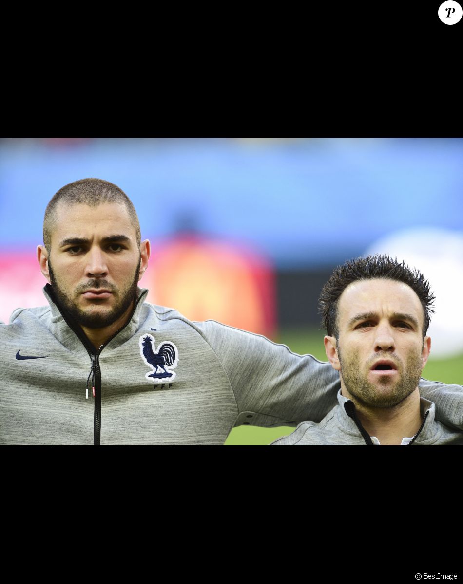 Archive - Karim Benzema (Fra) Mathieu Valbuena (Fra) FOOTBALL : Suisse vs France - Coupe du Monde FIFA - Salvador de Bahia en 2014.
