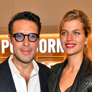 Nicolas Bedos et Pauline Desmonts - Soirée d'ouverture de la 3e édition du Festival Cinéroman au cinéma Pathé Gare du Sud à Nice. Le 20 octobre 2021. © Bruno Bebert / Bestimage