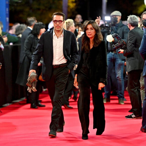 Nicolas Bedos et Nathalie Benoin - Soirée d'ouverture de la 3e édition du Festival Cinéroman au cinéma Pathé Gare du Sud à Nice. Le 20 octobre 2021. © Bruno Bebert / Bestimage