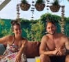 Thomas et Myriam (Koh-Lanta) lors de vacances en Guadeloupe en juillet 2021.