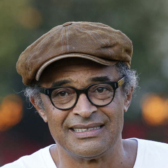 Exclusif - Yannick Noah - Match de football caritatif entre le Variétés Club de France contre l'équipe de France des Parlementaires au profit de la Fondation Hôpitaux de Paris-Hôpitaux de France présidé par B.Macron au stade Emile Anthoine à Paris le 23 septembre 2021. © Marc Ausset-Lacroix/Bestimage