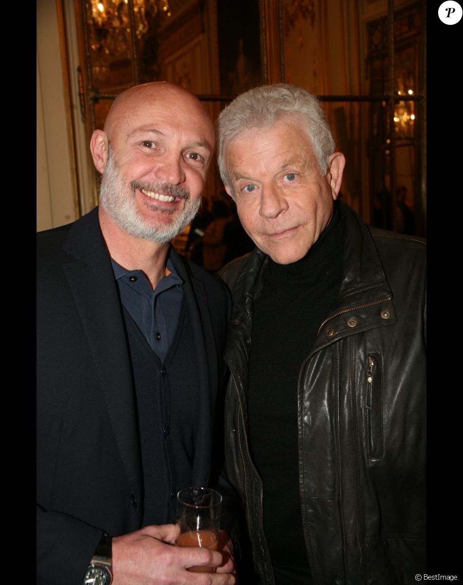 Semi-exclusif - Frank Leboeuf et Geroges Beller - Sortie du nouveau livre de B. de Rozières à l'hôtel Meurice Paris le 14 mars 2019. © JLPPA/Bestimage
