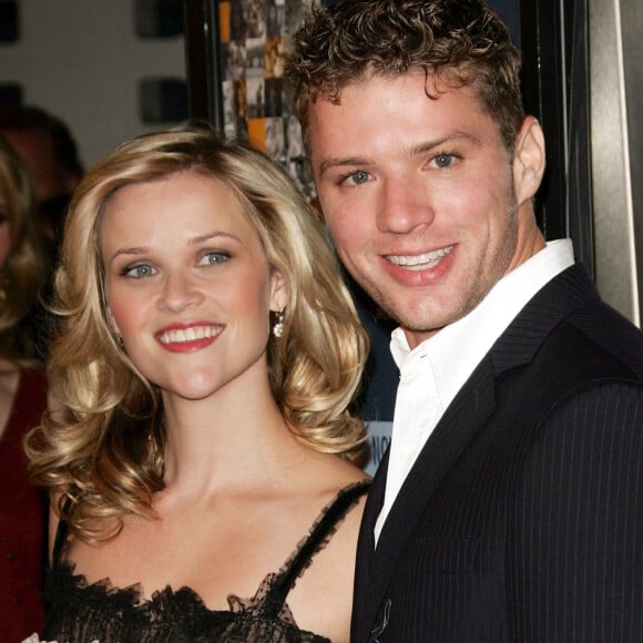 Reese Witherspoon et Ryan Phillippe - Première du film "Walk the line". Los Angeles, le 3 novembre 2005.