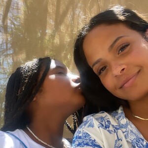 Christina Milian et sa fille, Violet. Juillet 2021