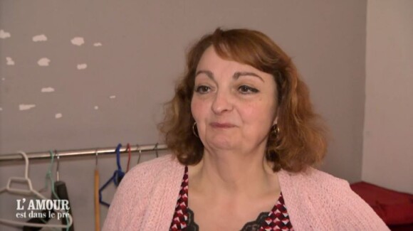 Marie-Jeanne lors de l'épisode de "L'amour est dans le pré 2021" du 1er novembre, sur M6