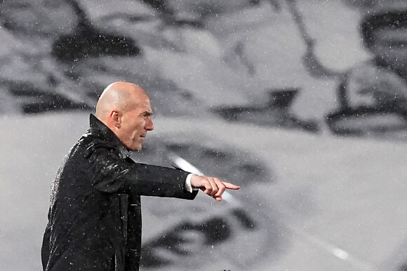 Zinedine Zidane - Le Real Madrid s'impose contre Getafe en Liga (2 - 0), le 9 février 2021.