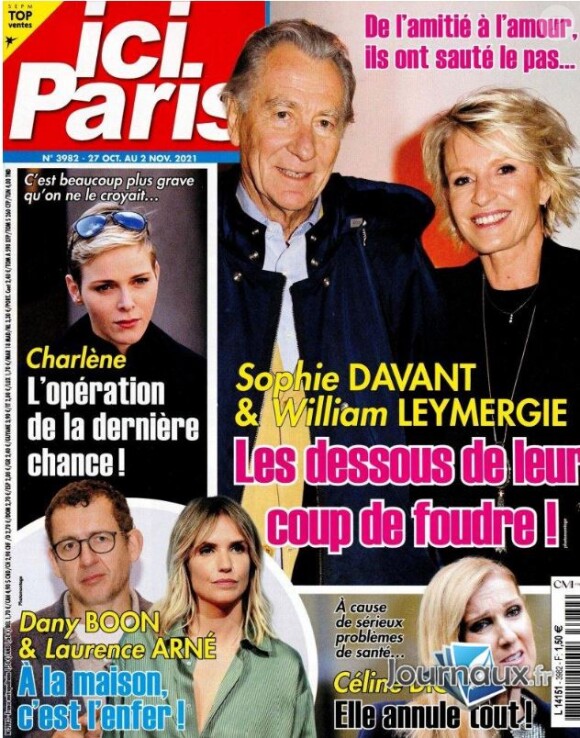 Couverture du magazine "Ici Paris" du 27 octobre