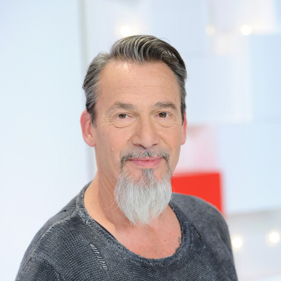 Exclusif - Florent Pagny - Enregistrement de l'émission "Vivement Dimanche" présentée par M.Drucker et diffusée le 1er mars 2020 sur France 2. Le 19 février 2020 © Guillaume Gaffiot / Bestimage 