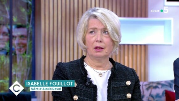 Isabelle Fouillot, la mère d'Alexia Daval, dans "C à Vous".
