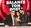 Exclusif - Jean-Luc Mélenchon, Raquel Garrido, Cyril Hanouna - Jean-Luc Mélenchon est l'invité de Cyril Hanouna sur l'émission "Balance ton Post", diffusée en direct le 11 février 2021.