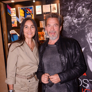 Exclusif - Florent Pagny et sa femme Azucena lors de la première du spectacle Lost in Buenos Aires à l'Européen à Paris © Rachid Bellak / Bestimage 