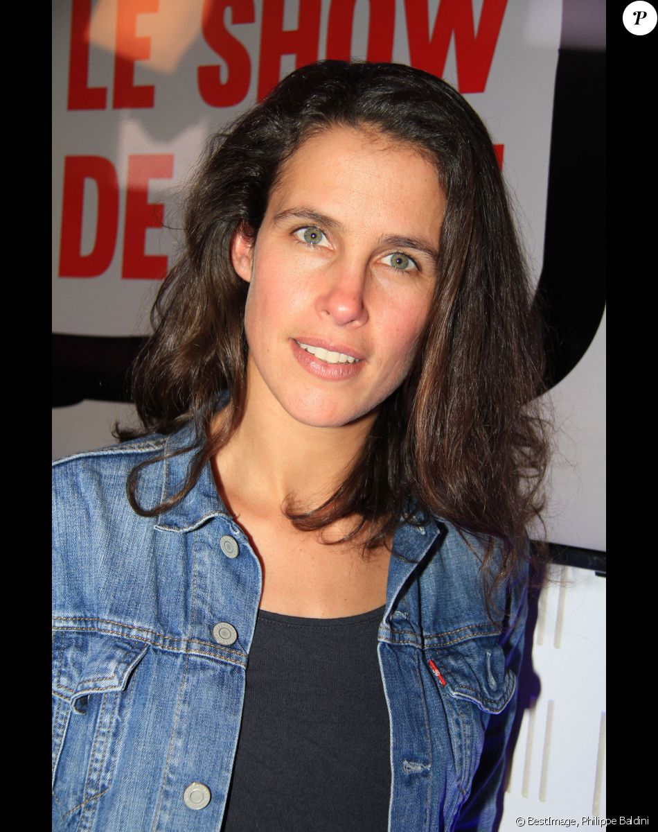 Exclusif - Clémence Castel lors de l'émission "Le Show de Luxe" sur la Radio Voltage à Paris , France, le 8 avril 2019. © Philippe Baldini/Bestimage
