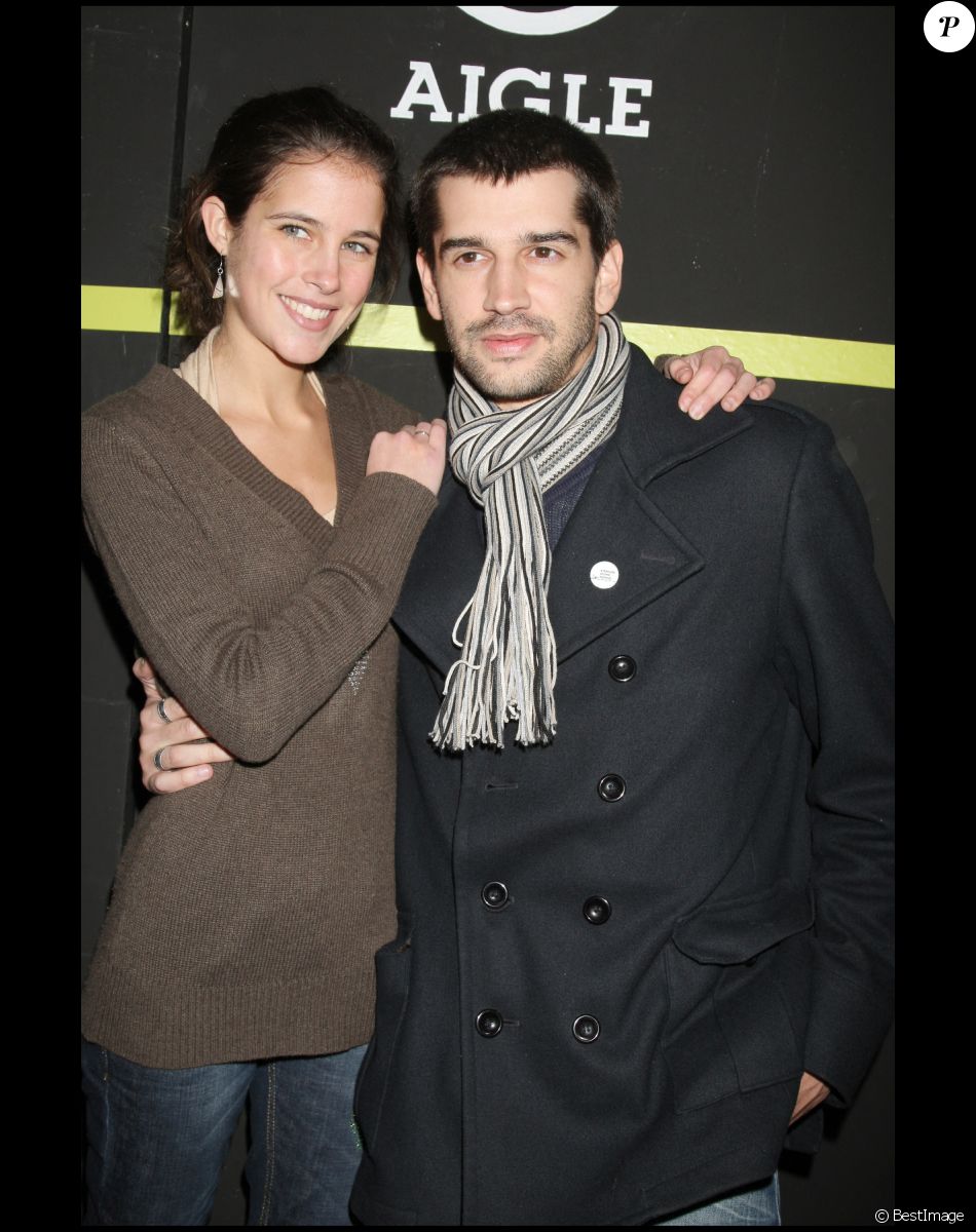 Clémence Castel et son ex Mathieu Johann. Photo d'archive.