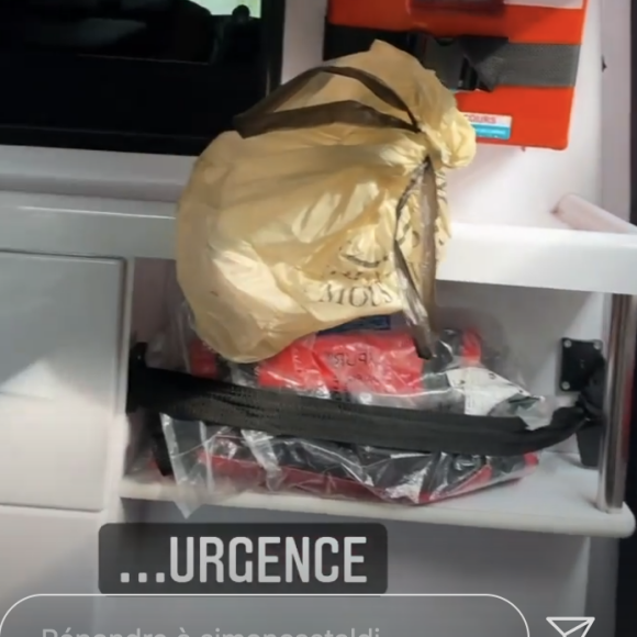 Simon Castaldi transporté en urgence à l'hôpital après un accident - Instagram