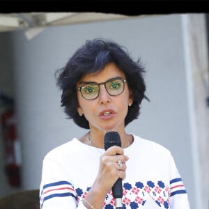 Exclusif - Rachida Dati a organisé un déjeuner sur l'herbe dans les jardins de la mairie du 7ème arrondissement de Paris le 4 septembre 2021.