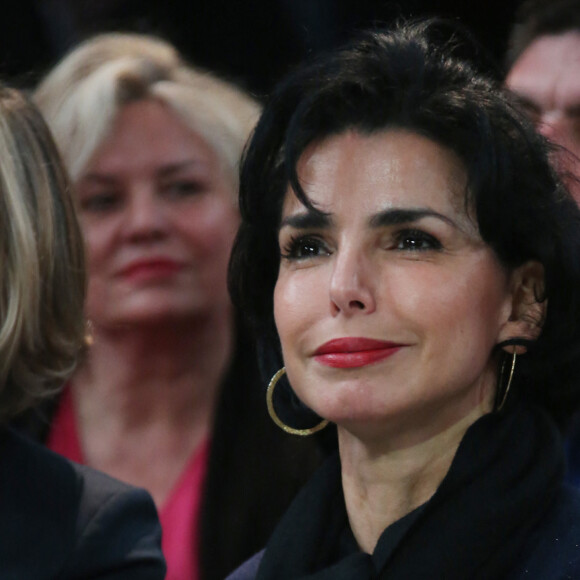 Rachida Dati - Meeting de Nathalie Kosciusko-Morizet au Cirque d'Hiver à Paris le 19 mars 2014.