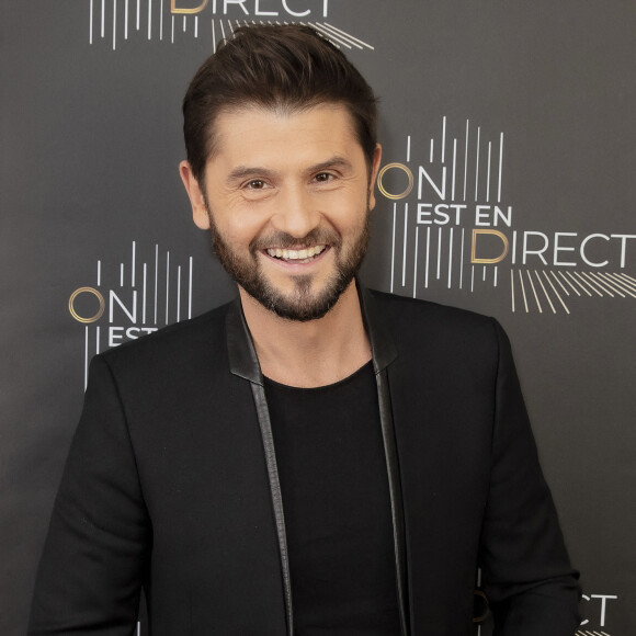 Exclusif - Christophe Beaugrand - Backstage de l'enregistrement de l'émission "On est en direct (OEED)", diffusée en direct le 16 octobre 2021 sur France 2. © Jack Tribeca / Bestimage
