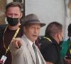 Mads Mikkelsen - Tournage du dernier opus "Indiana Jones 5" dans les rues de Cefalu en Sicile le 7 octobre 2021.