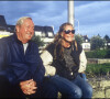 Photo d'archives - Rendez-vous avec Jean-Marie Le Pen et sa fille Marine à la Trinité-sur-mer en 1987