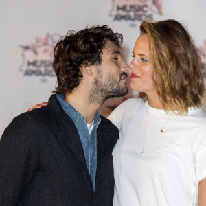 Laure Manaudou et son compagnon Jérémy Frérot - Arrivées à la 17ème cérémonie des NRJ Music Awards 2015 au Palais des Festivals à Cannes, le 7 novembre 2015.