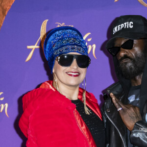 Lââm et son mari Robert Suber - Avant-première Parisienne du film "Aladdin" au Grand Rex à Paris le 8 mai 2019. © Olivier Borde/Bestimage  Parisian preview of the movie "Aladdin" at the Grand Rex in Paris, France on may 8, 2019. 