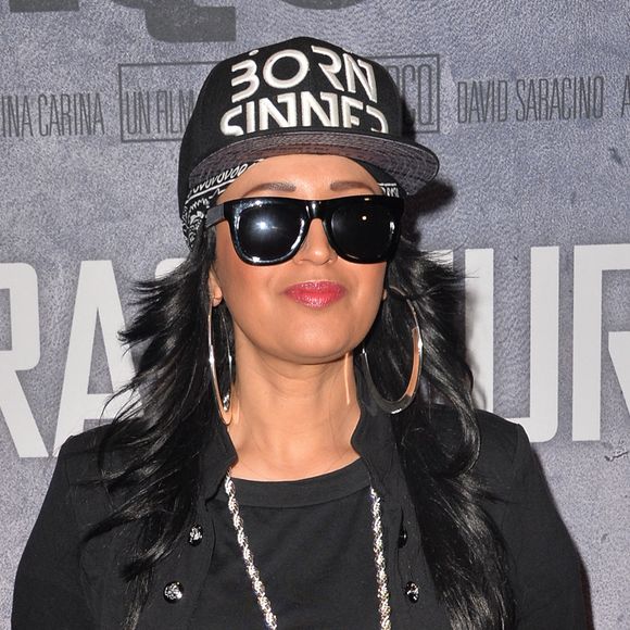 Lââm - Avant-première du film "Braqueurs" au cinéma UGC Les Halles à Paris, le 28 avril 2016. © Veeren/Bestimage 