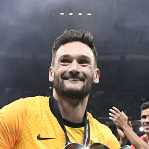 Hugo Lloris - La France remporte la coupe de la Ligue des Nations en battant l'Espagne 2 buts à 1 au stade San Siro à Milan, Italie, le 10 octobre 2021. © Inside/Panoramic/Bestimage