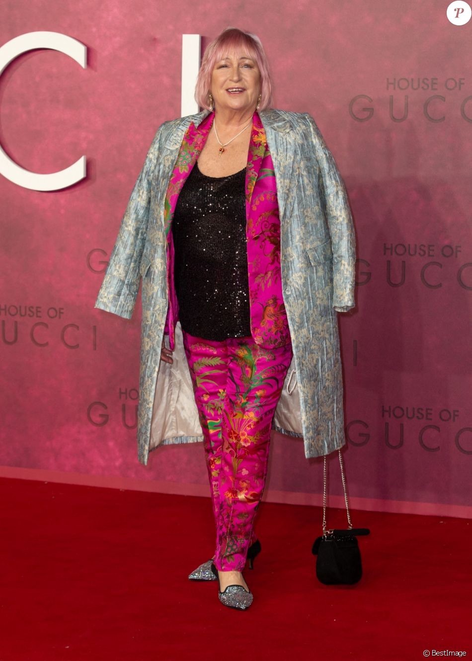 Janty Yates - Première Du Film House Of Gucci à Londres, Le 9 Novembre ...