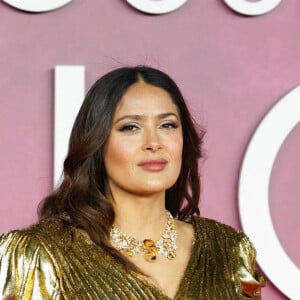 Salma Hayek - Première du film "House Of Gucci" à Londres, le 9 novembre 2021.