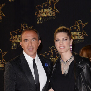 Nikos Aliagas et sa femme Tina Grigoriou - 20ème cérémonie des NRJ Music Awards au Palais des Festivals à Cannes. Le 10 novembre 2018 © Christophe Aubert via Bestimage 