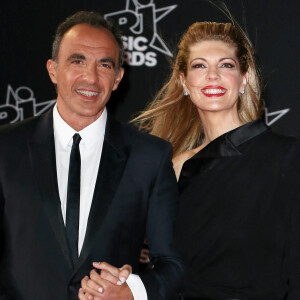 Nikos Aliagas avec sa compagne Tina Grigoriou - 19ème édition des NRJ Music Awards à Cannes le 4 novembre 2017. © Dominique Jacovides/Bestimage 