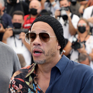 JoeyStarr au photocall du film Cette musique ne joue pour personne (Cannes première) lors du 74ème festival international du film de Cannes le 10 juillet 2021 © Borde / Jacovides / Moreau / Bestimage 