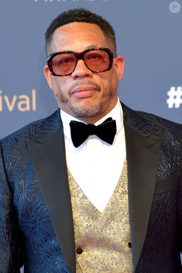 JoeyStarr lors du photocall de la cérémonie des Nymphes d'Or du 60ème festival de télévision de Monte Carlo au Grimaldi Forum à Monaco © Bruno Bebert / Bestimage 