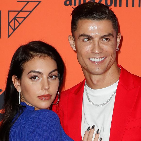Cristiano Ronaldo et sa compagne Georgina Rodriguez à la soirée MTV European Music Awards 2019 (MTV EMA’s) au FIBES Conference and Exhibition Centre à Séville en Espagne, le 3 novembre 2019  Celebrities attend the MTV European Music Awards 2019 (MTV EMA’s) at the FIBES Conference and Exhibition Centre in Seville. 3rd november 2019 