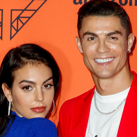 Cristiano Ronaldo et sa compagne Georgina Rodriguez à la soirée MTV European Music Awards 2019 (MTV EMA’s) au FIBES Conference and Exhibition Centre à Séville en Espagne, le 3 novembre 2019  Celebrities attend the MTV European Music Awards 2019 (MTV EMA’s) at the FIBES Conference and Exhibition Centre in Seville. 3rd november 2019 