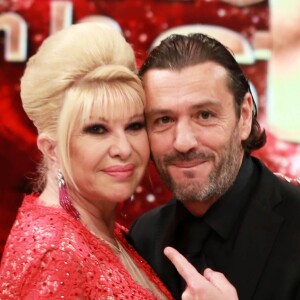 Ivana Trump, Rossano Rubicondi lors de l'émission "Danse avec les stars" à Rome, Italie, le 5 mai 2018.