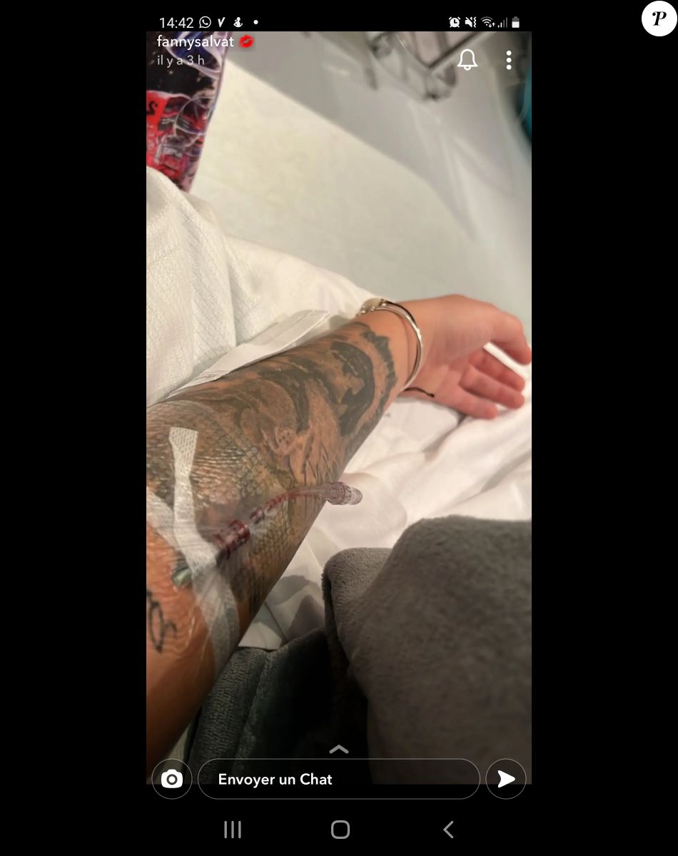 Fanny Salvat des "Marseillais" hospitalisée.